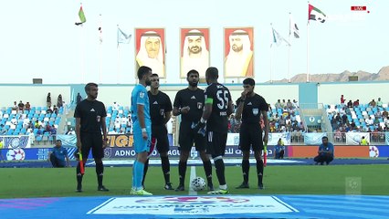 دوري أدنوك للمحترفين  دبا الفجيرة   الجزيرة الاسبوع السادس الشوط الاول 2025-10-18