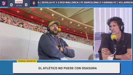 Almada se estrena como rojiblanco: Atleti 1 - Osasuna 0