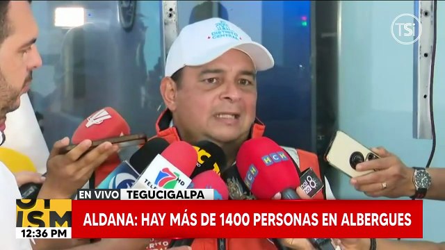 Aldana: Los daños y pérdidas en el Distrito Central superan los 800 millones de lempiras