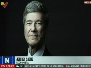 Economista Jeffrey Sachs: El renacer de Venezuela se mide en la capacidad de decidir su destino económico