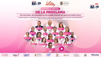 Proclama del Día Nacional de Concienciación sobre el Cáncer de Seno en Puerto Rico