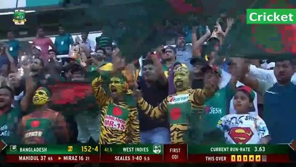 Bangladesh vs West Indies Highlights - 1st ODI 2025