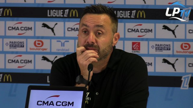 OM/Le Havre - De Zerbi : « Je retiens tout, la victoire et les difficultés »