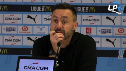 OM/Le Havre - De Zerbi : « Je retiens tout, la victoire et les difficultés »