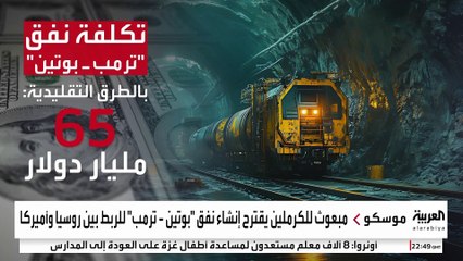 مقترح بإنشاء نفق "بوتين - ترمب" للربط بين روسيا وأميركا.. كم يتكلف؟