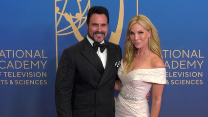 Don Diamond and Cindy Ambuehl 2025 Daytime Emmy Awards Red Carpet