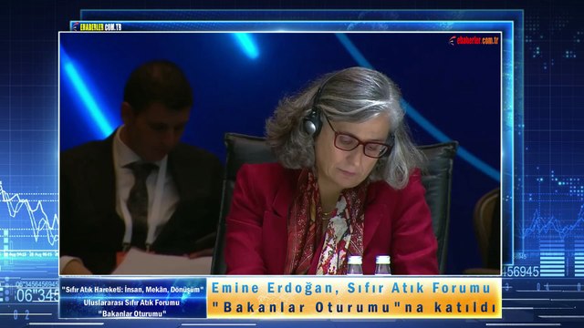 Emine Erdoğan İstanbul'da Sıfır Atık Zirvesi'nde Küresel Dönüşüm Vurgusu Yaptı: Hep Birlikte Adil Bir Gelecek İnşa Edelim