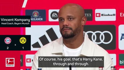 Kompany celebrates Kane's 'complete' Der Klassiker display