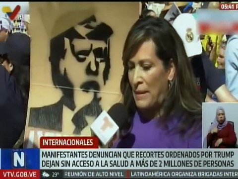 Ciudadanos protestan en EE. UU. por los recortes que dejan sin acceso a la salud