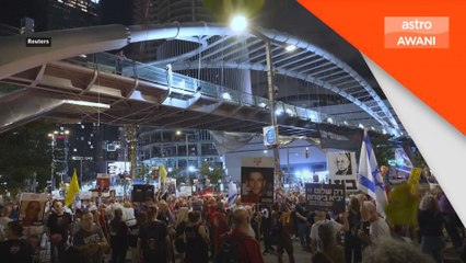 Rakyat Israel terus desak Netanyahu letak jawatan