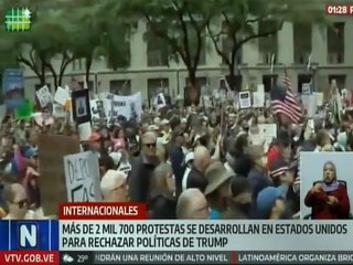 Internacionales | Ciudadanos estadounidenses reclaman políticas contra los migrantes