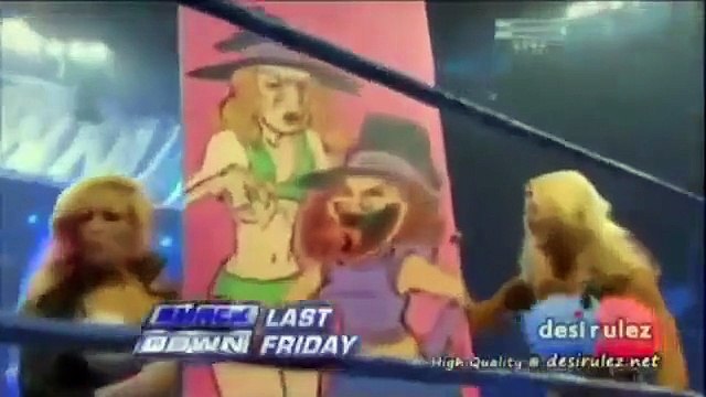 Natalya & Beth Phoenix vs LayCool - Tables Match | TLC : Tables, Ladders & Chairs 2010 - Full Match