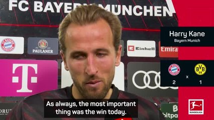 'Consistency is key' - Goalscorer Kane on 'tough' win over Dortmund