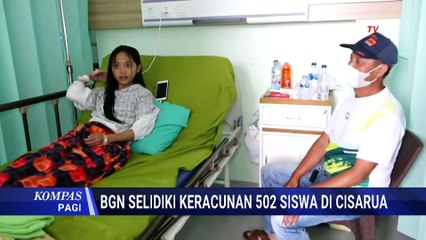 Badan Gizi Nasional Selidiki Penyebab Keracunan 502 Siswa di Cisarua | KOMPAS PAGI