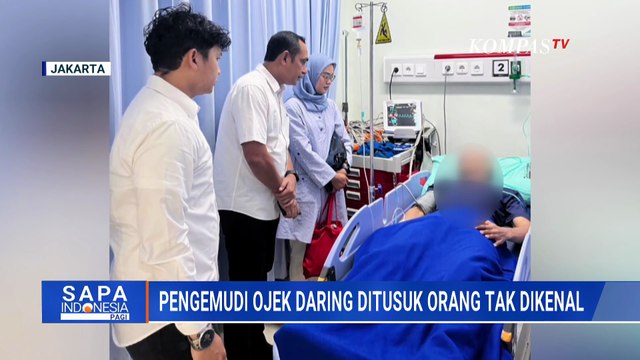Pengemudi Ojek Daring di Jakarta Jadi Korban Penusukan, Polisi Selidiki Pelaku | SAPA PAGI