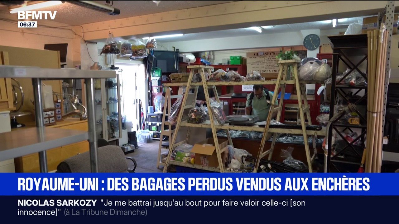 Au Royaume-Uni, des bagages perdus dans les aéroports finissent parfois vendus aux enchères