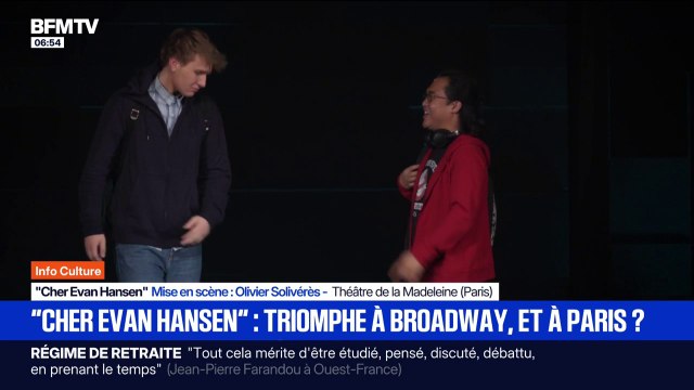 SIGNÉ BFM: Cher Evan Hansen , la comédie musicale, qui a triomphé à Broadway, arrive à Paris