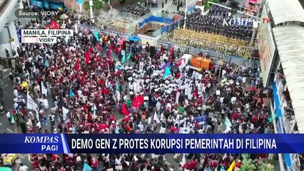 Penuhi Jalanan Manila, Ribuan Pemuda Filipina Demo Korupsi Pemerintah: Serukan Penjarakan Koruptor!