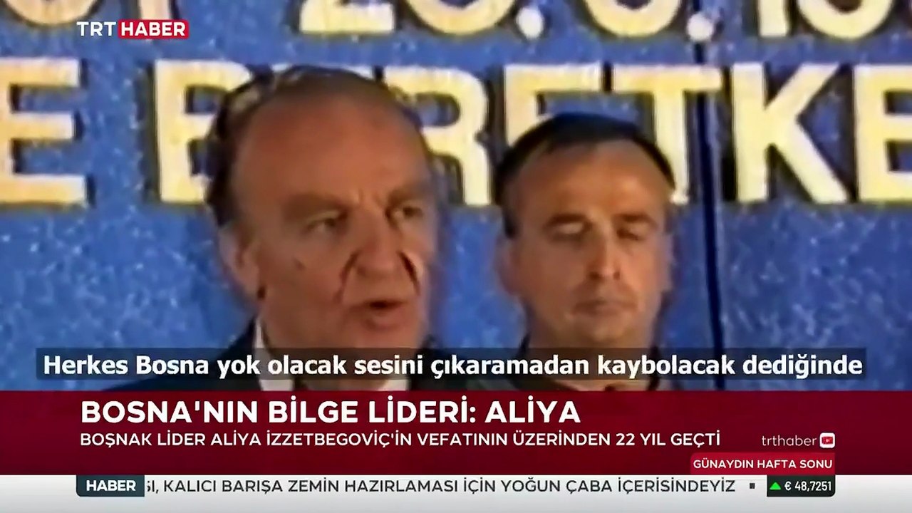 Bosna'nın bilge lideri: Aliya İzzetbegoviç