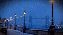 Christmas Snowy in London ❄️ Winter Wonderland Jazz