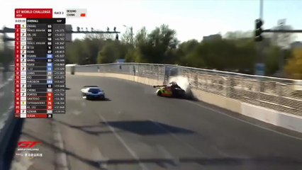 GT World Challenge Asia 2025 Beijing Race 2 Liu Huge Crash