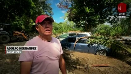 Puente colapsado en Hidalgo deja incomunicadas a comunidades y genera acciones de emergencia