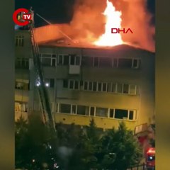 Beyoğlu’nda sevgilisinin iş yerine almadığı kadın binayı kundakladı