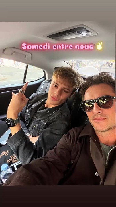 David Hallyday a passé la journée du samedi 18 octobre 2025 avec son fils Cameron Smet.