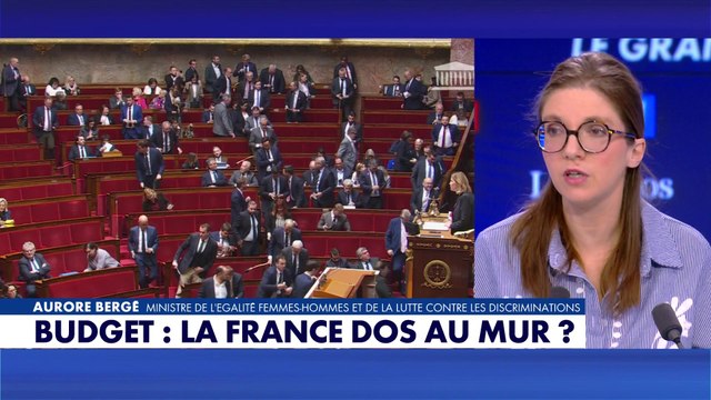 Aurore Bergé : «On verra groupe par groupe et individu par individu, comment chacun se comporte face aux grands choix»