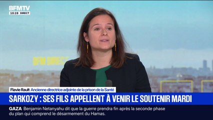 Incarcération de Nicolas Sarkozy: "Les parloirs vont être un moment particulièrement sensibles", détaille Flavie Rault, ancienne directrice adjointe de la prison de la Santé, sur les conditions de visite