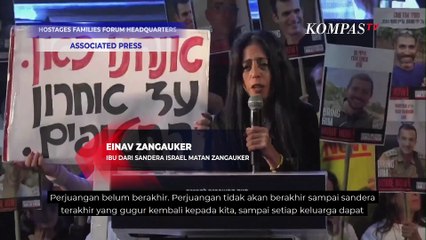 Demo di Tel Aviv Menuntut Pengembalian Sandera yang Masih Tewas di Gaza