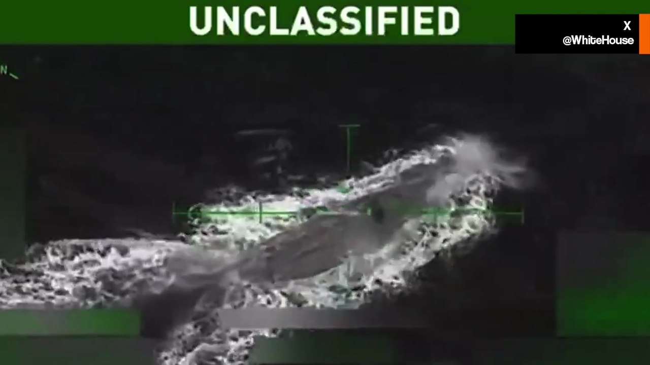 USA niszczą narkotykowy okręt podwodny podczas operacji na Karaibach; Trump publikuje nagranie z ataku