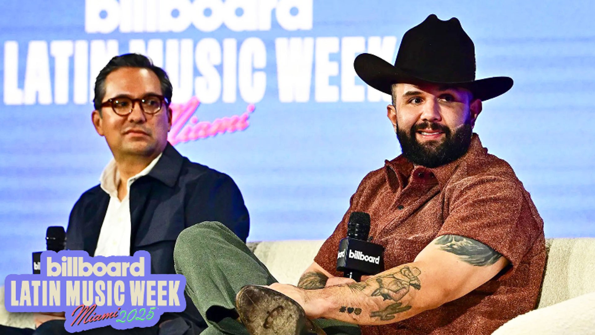 ⁣The Power Duo: Carín León & Jorge Juárez | Billboard Latin Music Week 2025