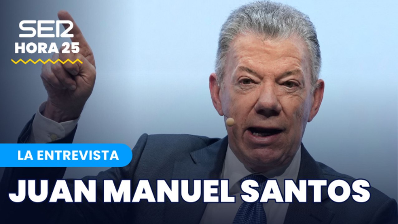 Juan Manuel Santos en Hora 25: "La polarización impide que las democracias puedan arreglarle los problemas a la gente"