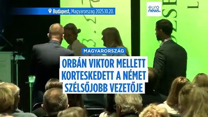 Alice Weidel független sajtót és bíróságokat, valamint a neo-feudalizmus végét követelte Budapesten