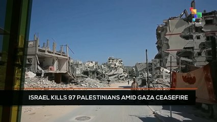 FTS 16:30 20-10: Israel kills 97 Palestinians amid Gaza ceasefire