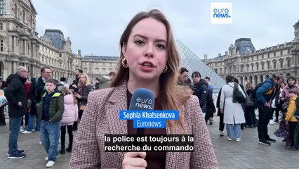 Le musée du Louvre reste fermé, la police recherche toujours les cambrioleurs