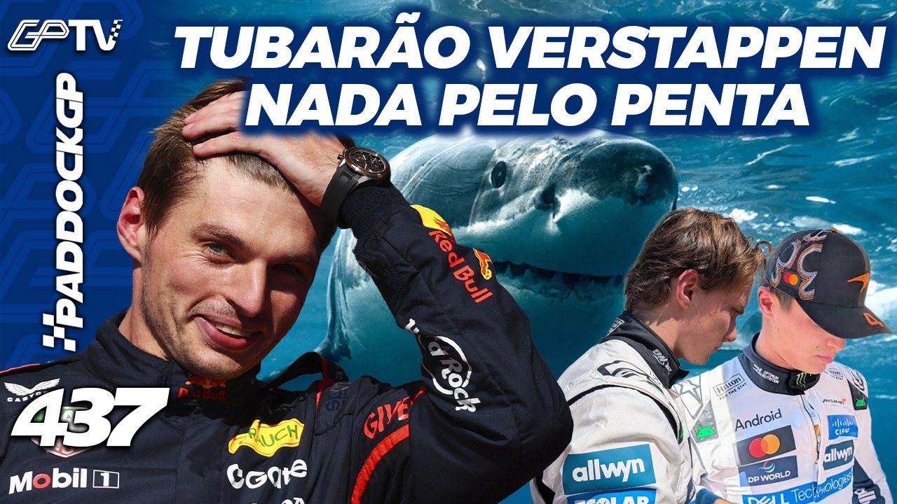 VERSTAPPEN JÁ É FAVORITO AO TÍTULO DA F1 CONTRA McLAREN? | Paddock GP #437 [grande premio]