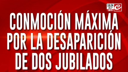 Desaparición de dos jubilados: refuerzan la búsqueda con drones, perros y militares