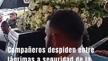 Compañeros despiden entre lágrimas a seguridad de la UASD que murió tras tiroteo en el campus