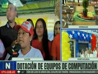 Sucre | Dotan de recursos tecnológicos a las 15 comunidades de la Comuna de Nurucual