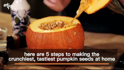 These Little Pumpkin Seeds Might Be the Perfect Snack for Halloween Time