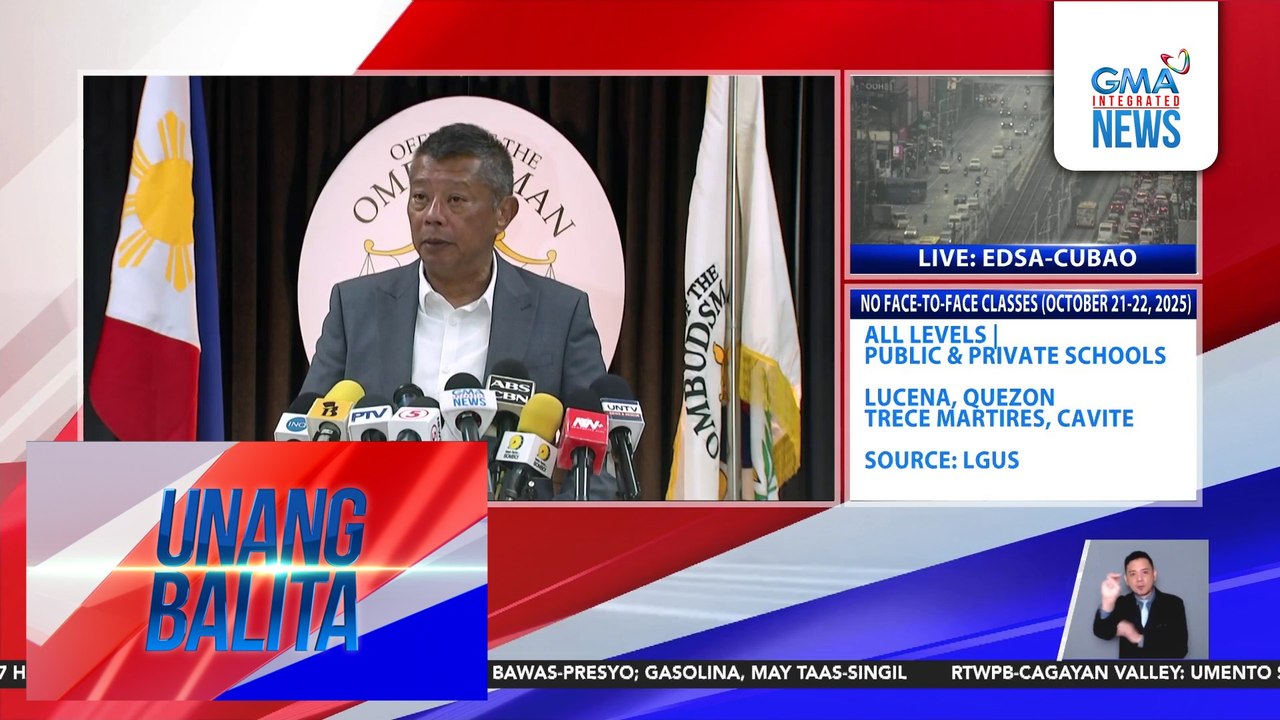 6 na reklamo kaugnay sa flood control projects sa Oriental Mindoro at Bulacan, sasalang sa preliminary investigation ng Ombudsman ngayong linggo | Unang Balita