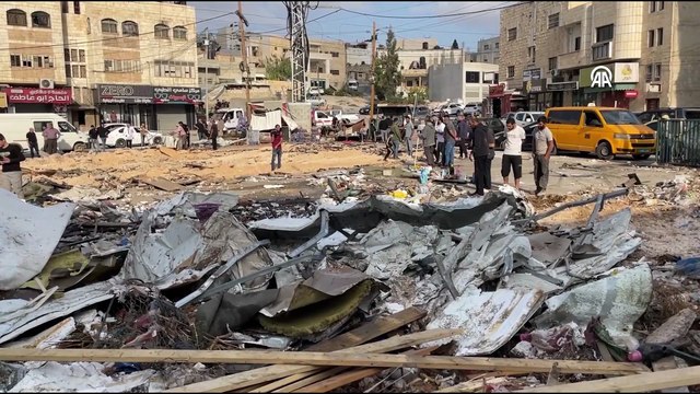 İsrail, işgal altındaki Tubas kentine buldozerlerle baskın düzenleyerek saldırı başlattı