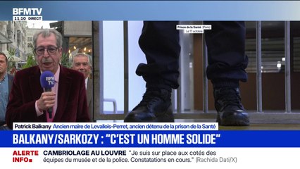"C'est évident que Carla est inquiète, Nicolas, lui, est plus serein", décrit Patrick Balkany, ancien maire de Levallois-Perret, avant l'incarcération de Nicolas Sarkozy