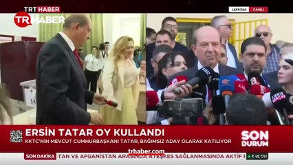 KKTC Cumhurbaşkanı Ersin Tatar oyunu kullandı! Cumburbaşkanı Erdoğan'a teşekkür: Bizi Dünyaya duyurdu!