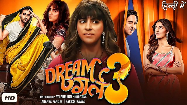 DREAM GIRL 3 Full Hindi Movie Akshay Kumar, Ayushmann Khurrana, Ananya Pandey Bollywood Comedy Movie