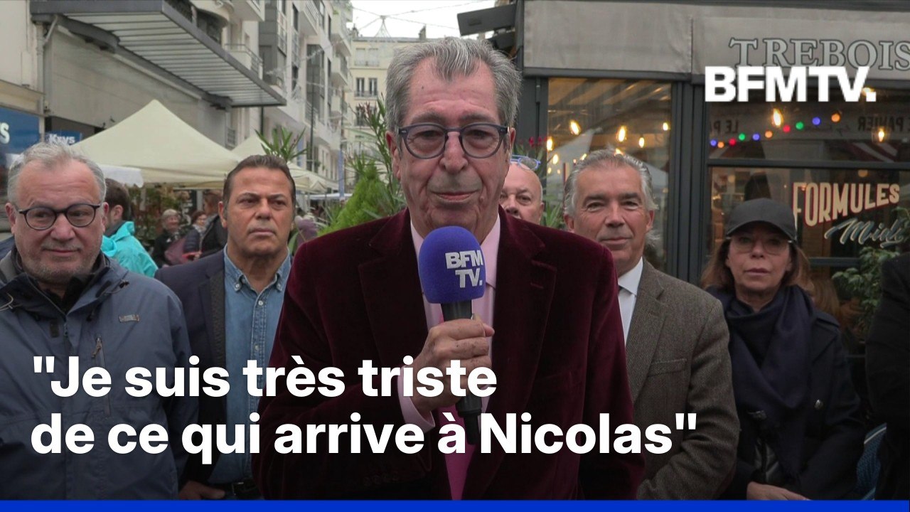 "Je suis très triste de ce qui arrive à Nicolas": Patrick Balkany exprime son soutien à l'ancien président de la République Nicolas Sarkozy avant son incarcération