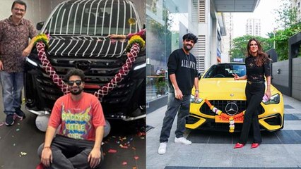Comedian Samay Raina & Nia Sharma Buys New Car On Diwali, Toyota Vellfire & AMG Price Revealed