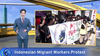 Indonesian Migrant Workers Protest Illegal Brokerage Fees